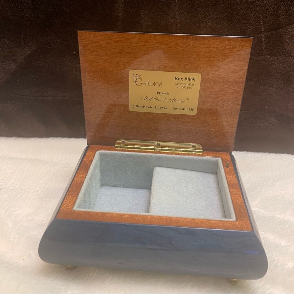 ERCOLANO Italian Jewelry musical box - Picture 3 of 14